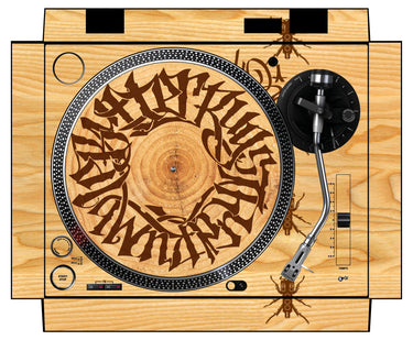 Pioneer DJ PLX 500 Skin Thudrumble Wood
